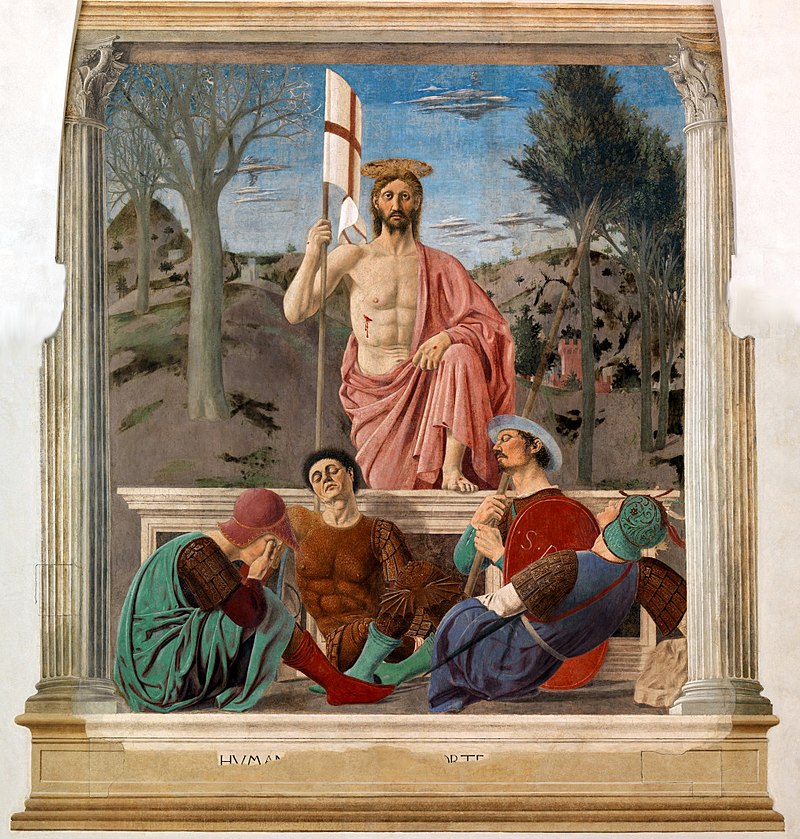 800px Resurrezione Piero della Francesca post restauro
