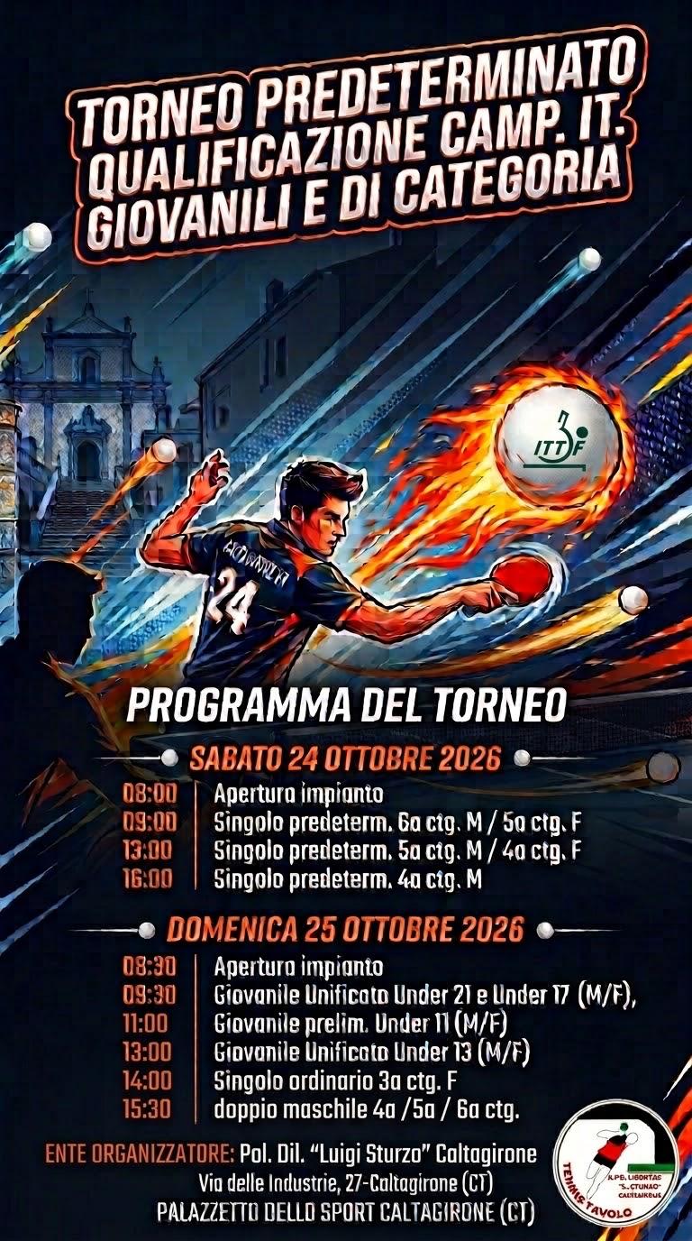 Locandina Caltagirone 24.10.2026